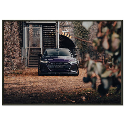 Premium Matte Paper Metal Framed Poster - Urban RS6 Merlin Purple