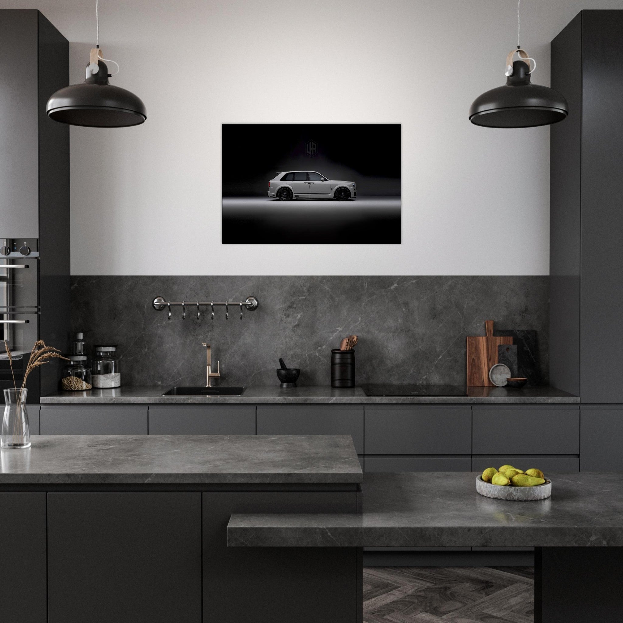 Gelato - Premium Canvas - Urban Widetrack on Rolls-Royce Cullinan Tempest Grey