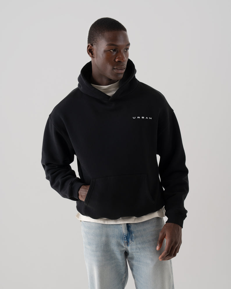 House of Urban - Urban Black Bespoke Styling Hoodie