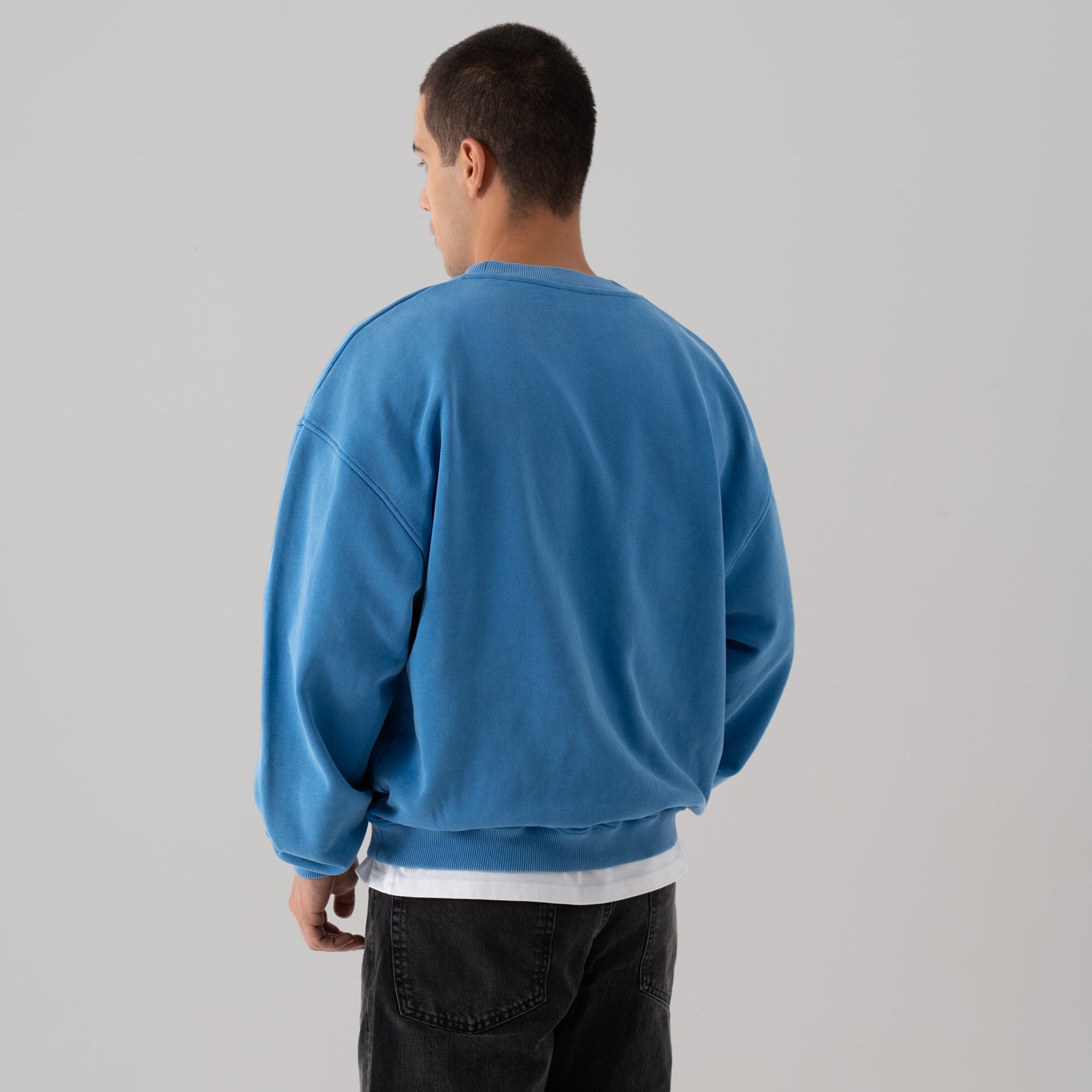 House of Urban - Urban Blue Washed Sweater