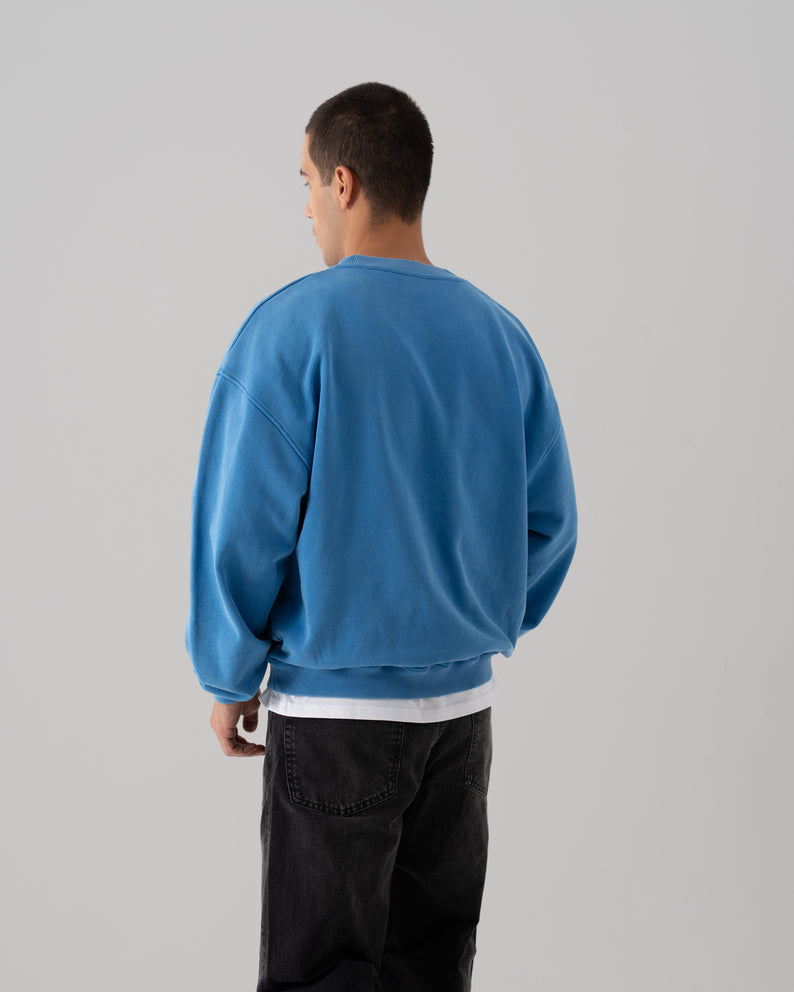 House of Urban - Urban Blue Washed Sweater