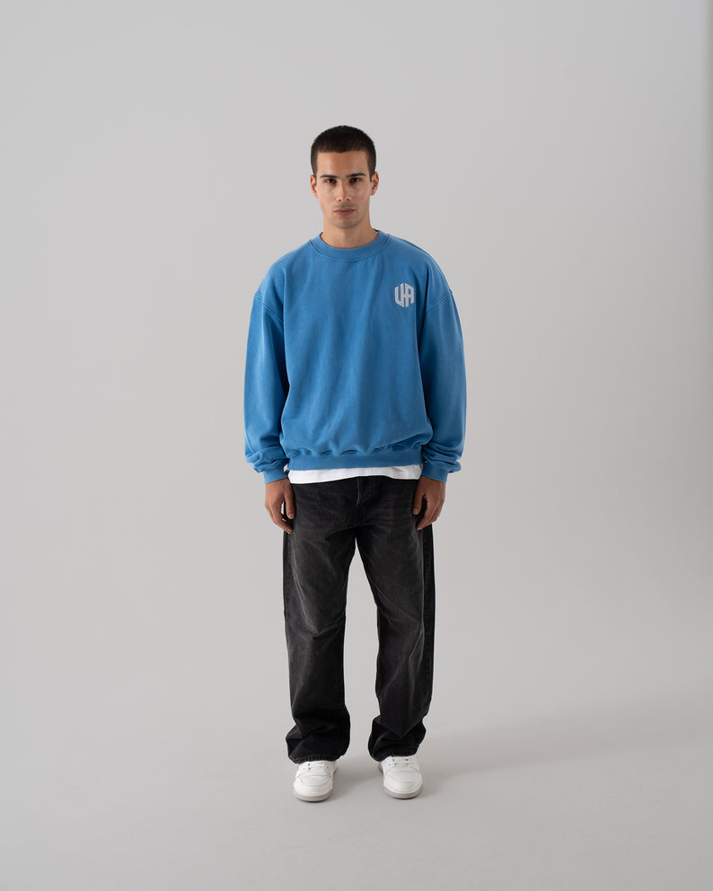 House of Urban - Urban Blue Washed Sweater