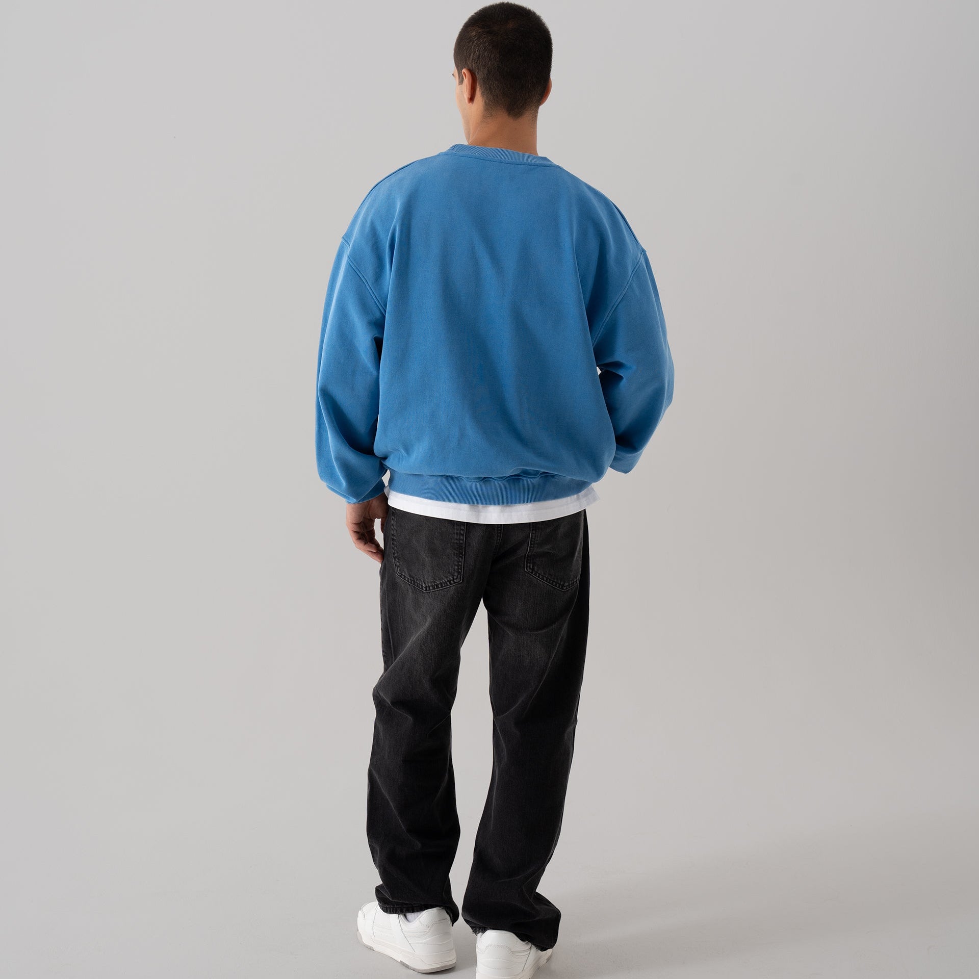 House of Urban - Urban Blue Washed Sweater