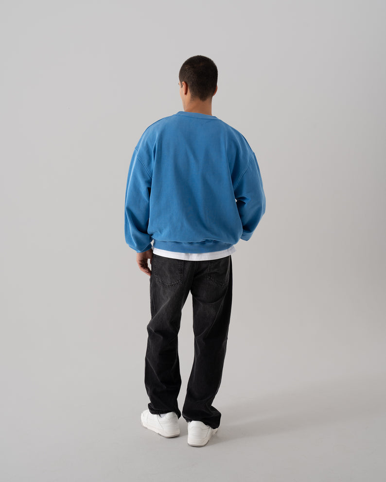 House of Urban - Urban Blue Washed Sweater