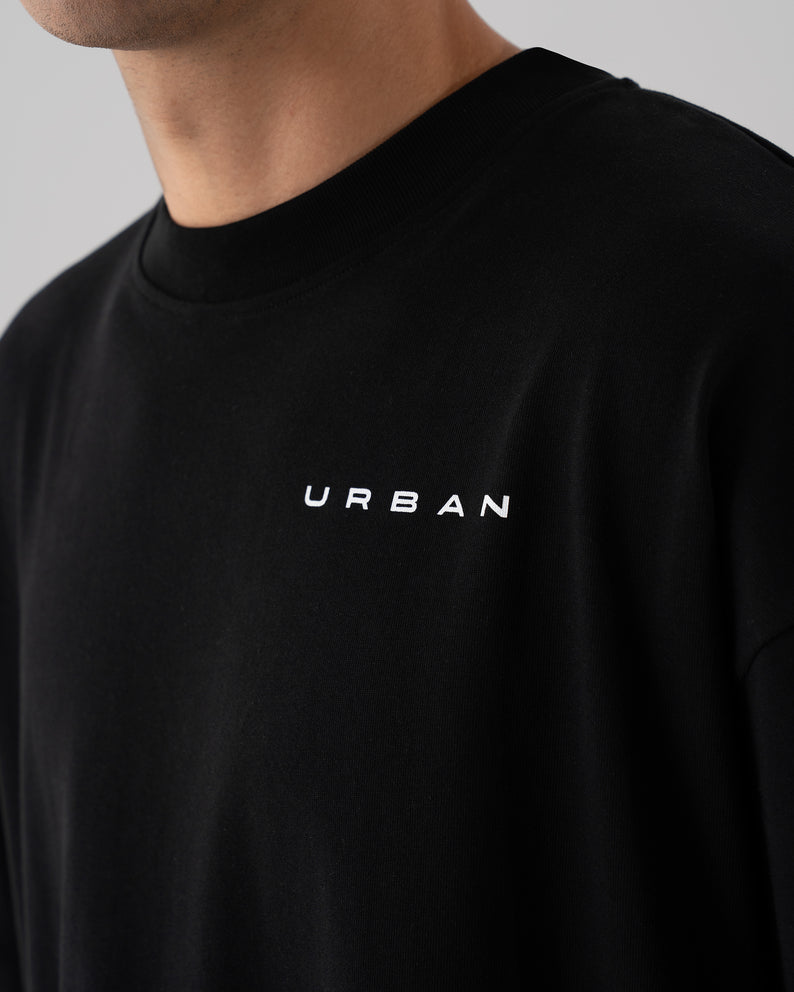 House of Urban - Urban Black Classic Tee