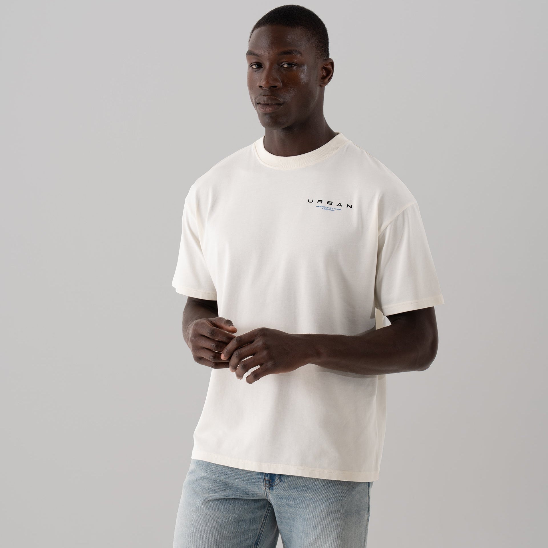 House Of Urban - Urban Flat White 3D UA Tee