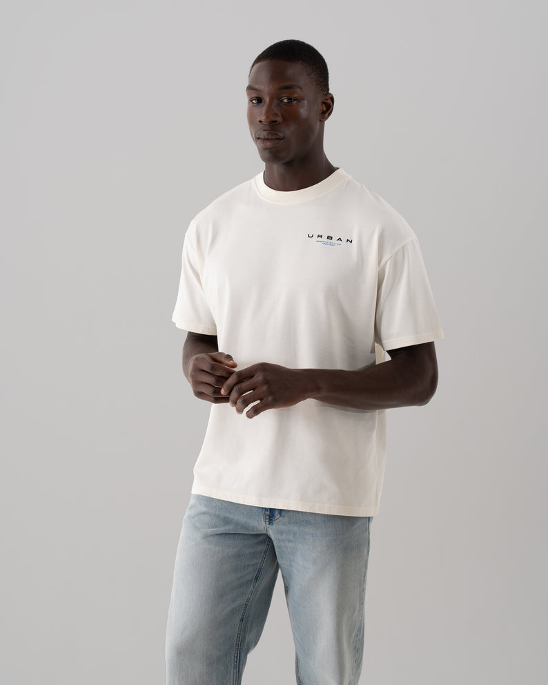House of Urban - Urban Flat White 3D UA Tee