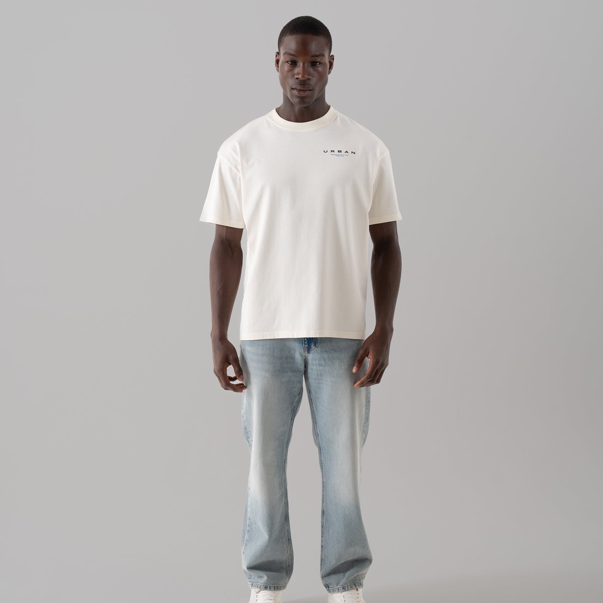 House Of Urban - Urban Flat White 3D UA Tee