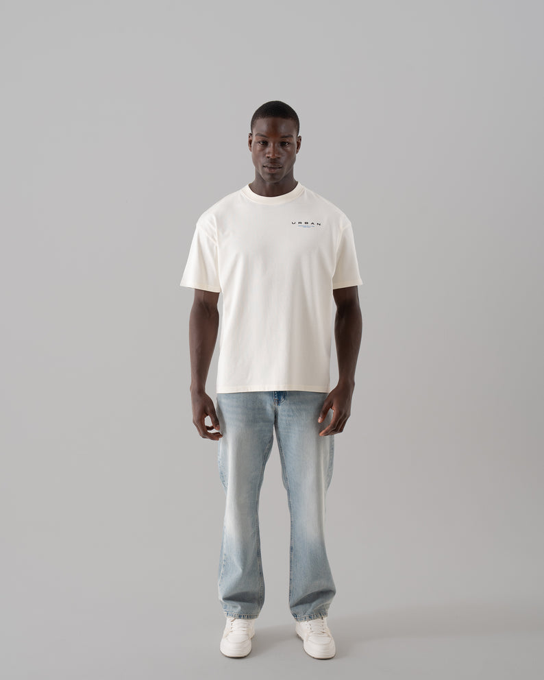 House of Urban - Urban Flat White 3D UA Tee