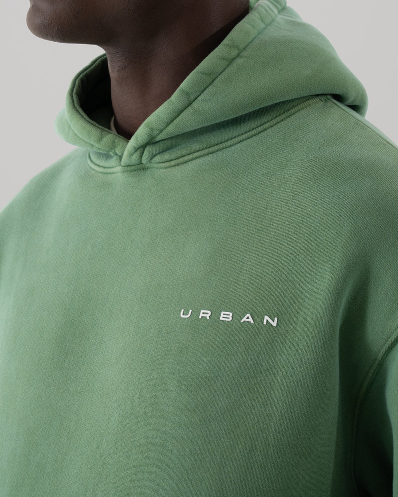 House of Urban - Urban Washed Green Bespoke Styling Hoodie