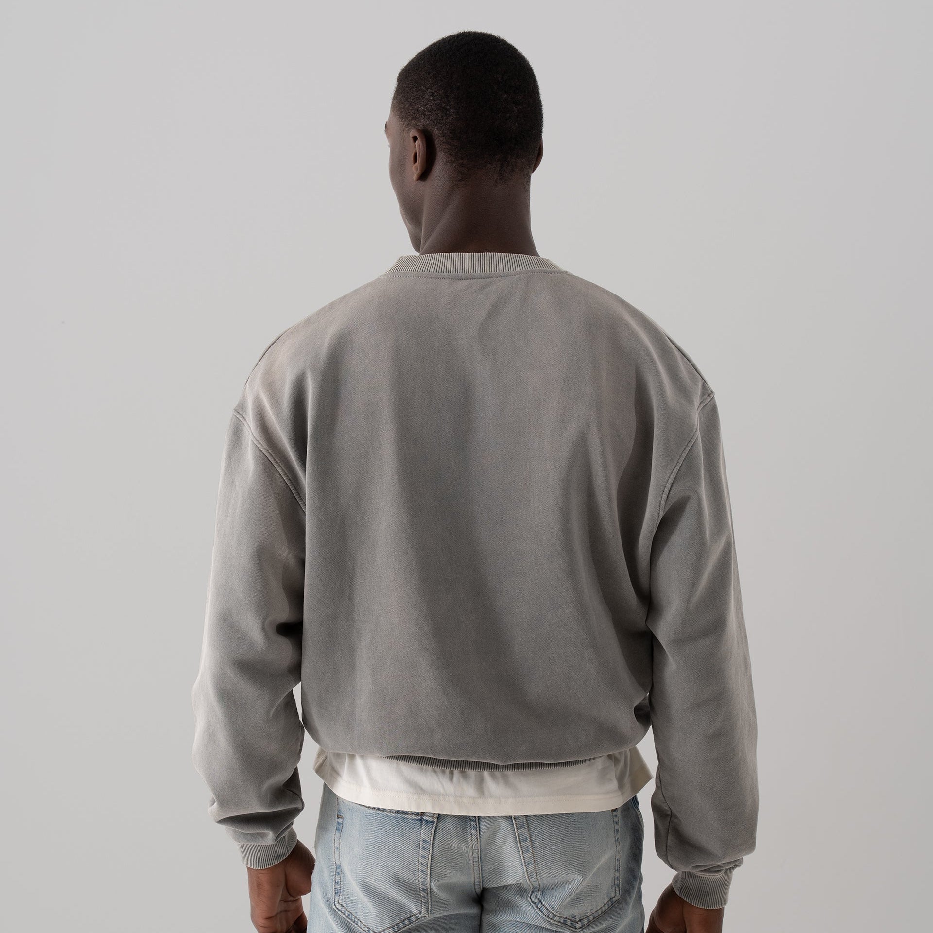 House Of Urban - Urban Grey Washed Crewneck