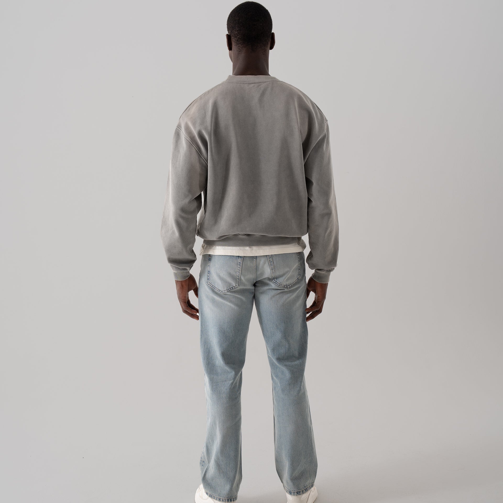 House Of Urban - Urban Grey Washed Crewneck