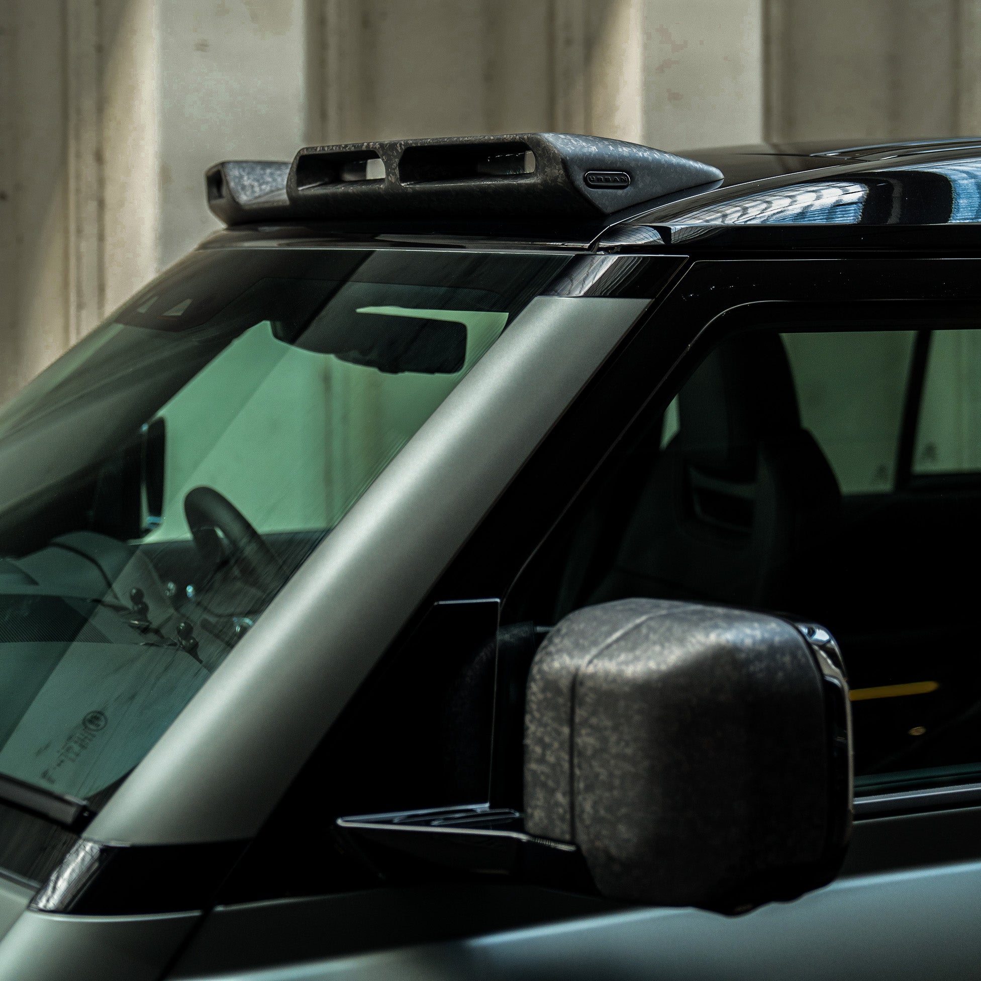 House Of Urban - Defender OCTA (L663) Chopped Carbon Fibre Mirror Covers