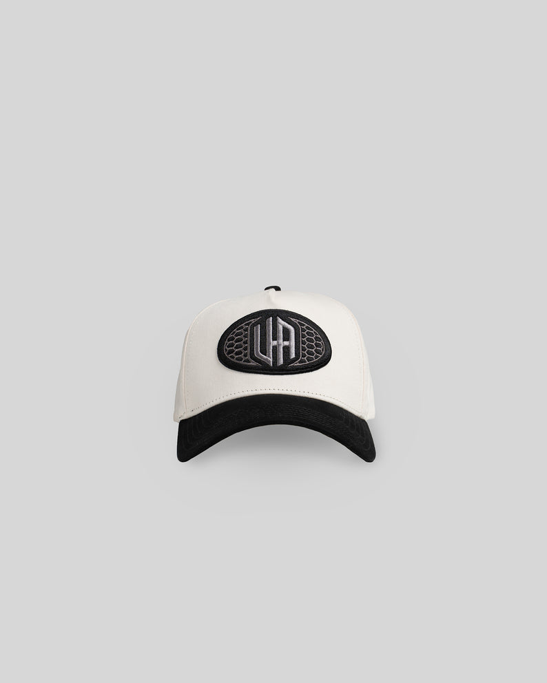 House of Urban - Flat White Oval Patch Baseball Cap