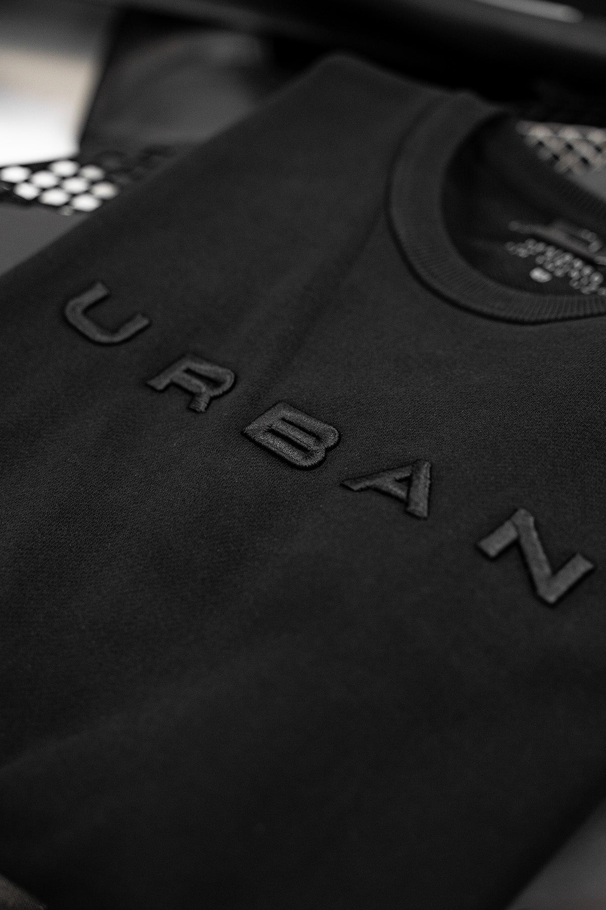 Urban Automotive Bonnet Letter Crewneck