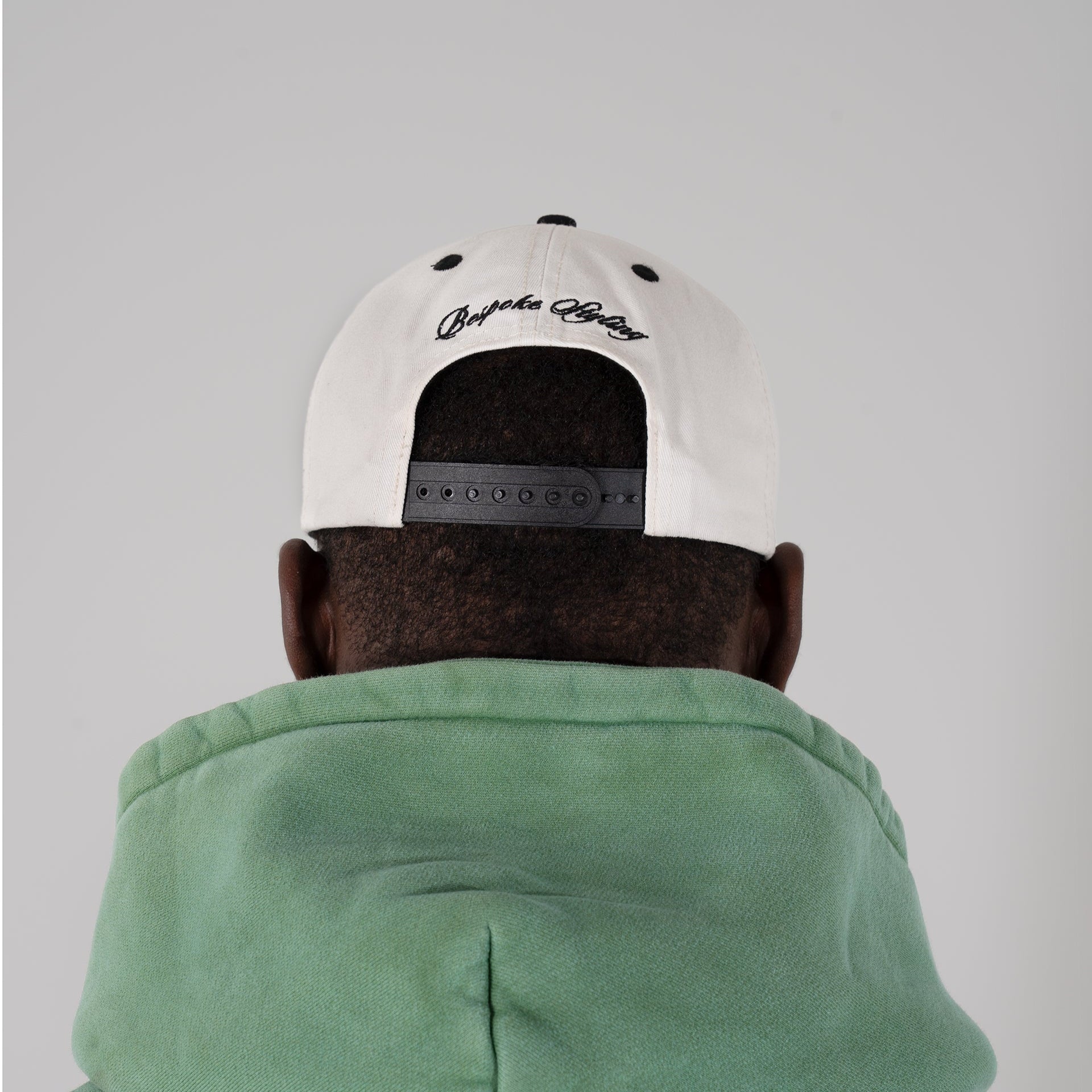 House Of Urban - Flat White Oval Patch Baseball Cap