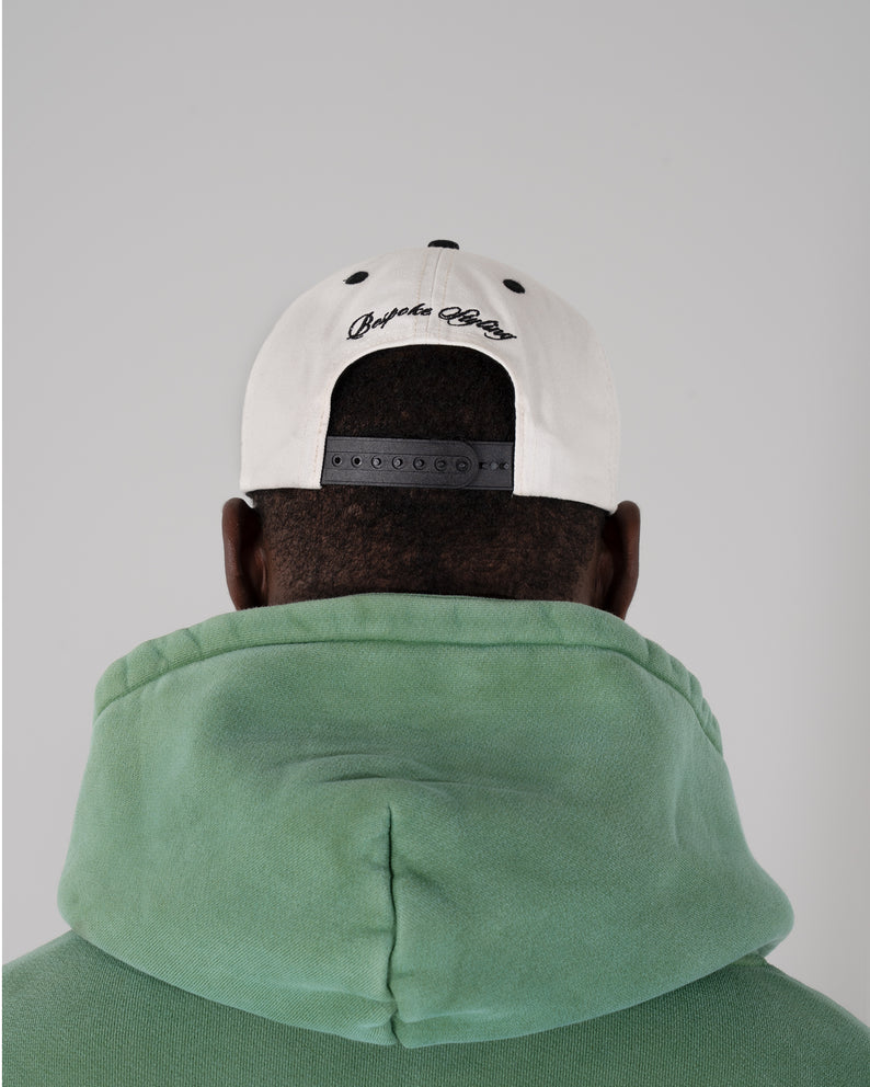 House of Urban - Flat White Oval Patch Baseball Cap