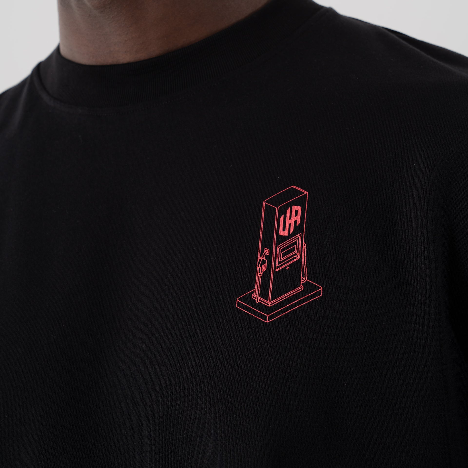 House Of Urban - Urban Black Widetrack Tee