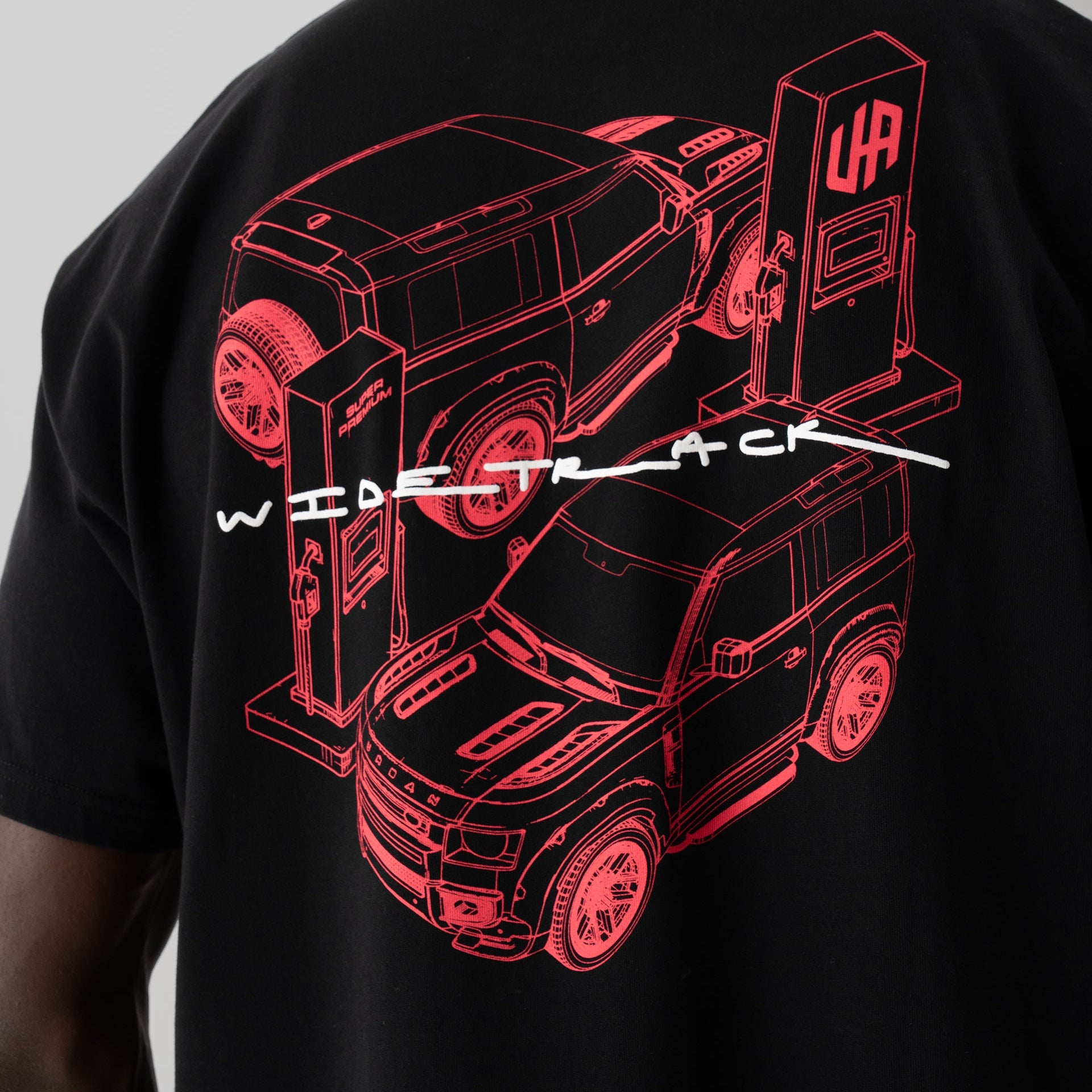 House Of Urban - Urban Black Widetrack Tee