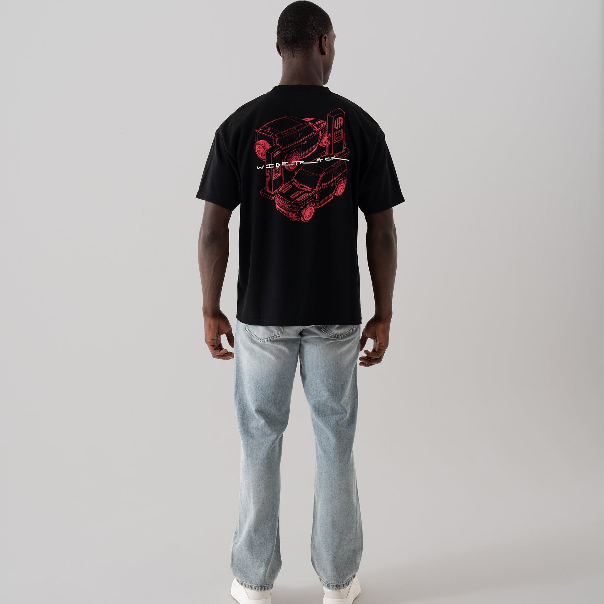 House Of Urban - Urban Black Widetrack Tee