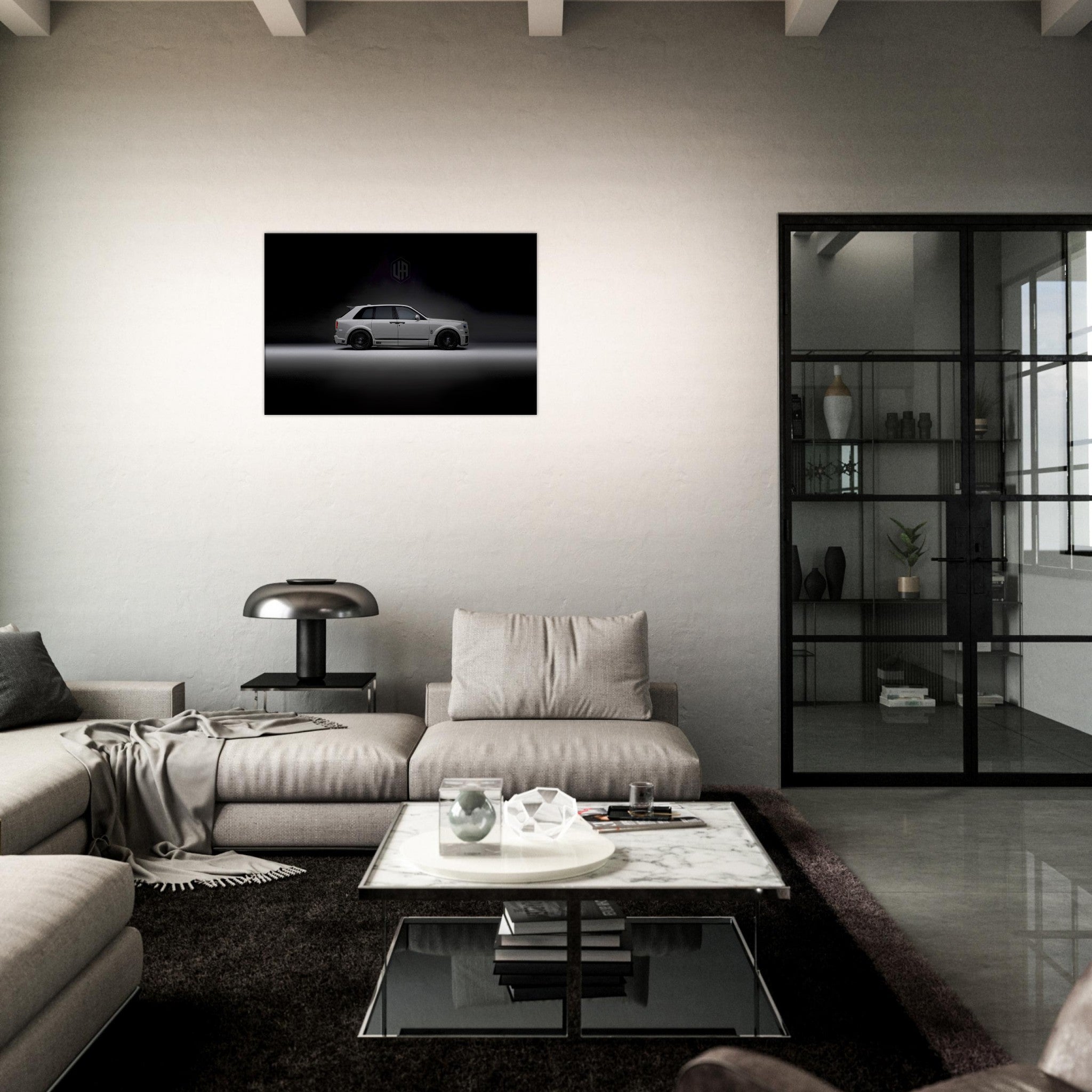 Gelato - Premium Canvas - Urban Widetrack on Rolls-Royce Cullinan Tempest Grey