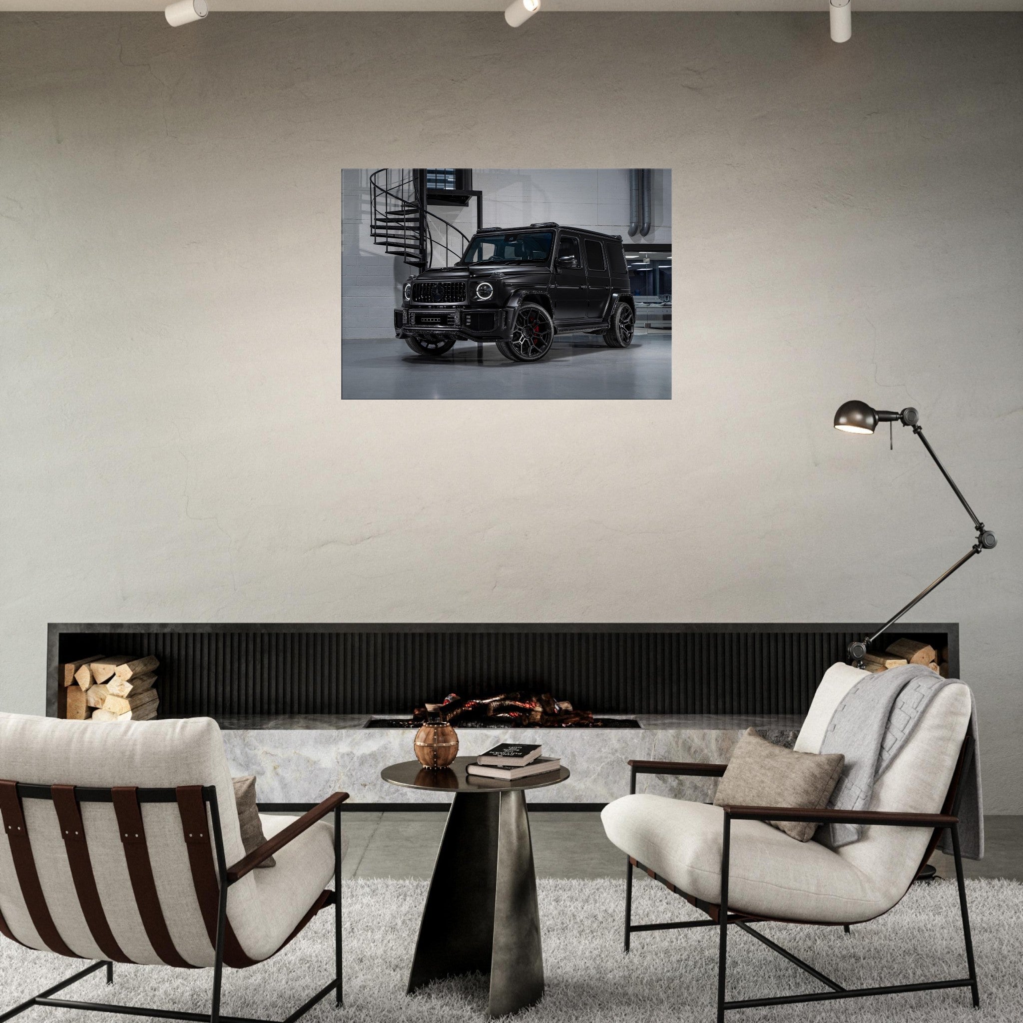 Gelato - Premium Canvas - Urban Widetrack Forged Carbon on Mercedes G63