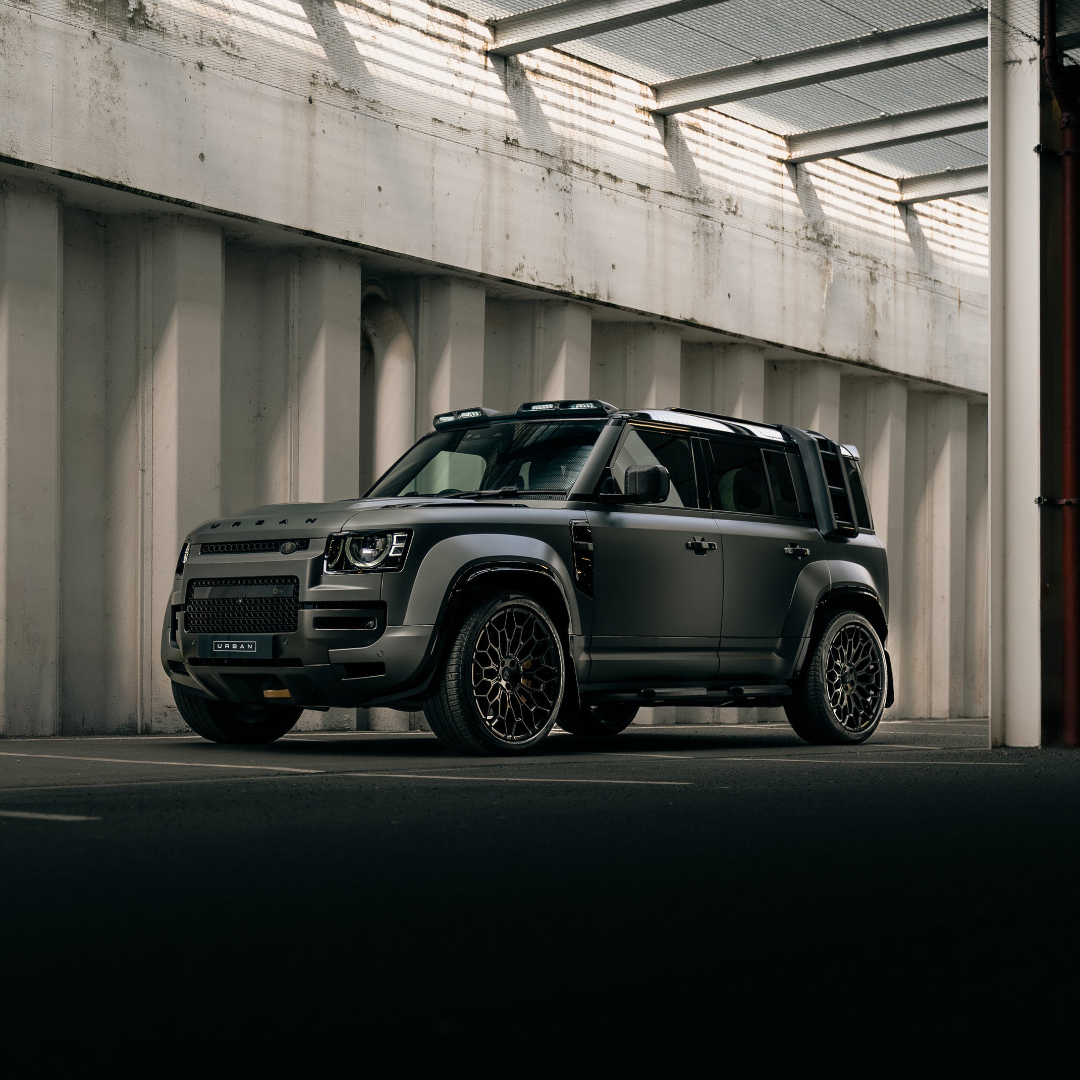 House Of Urban - Defender OCTA (L663) Chopped Carbon Fibre Mirror Covers