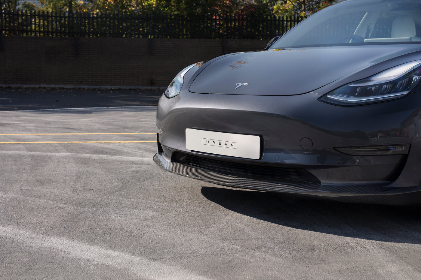 Carbon Front Splitter for Tesla Model 3